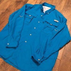 Men’s Columbia long sleeve button up PFG